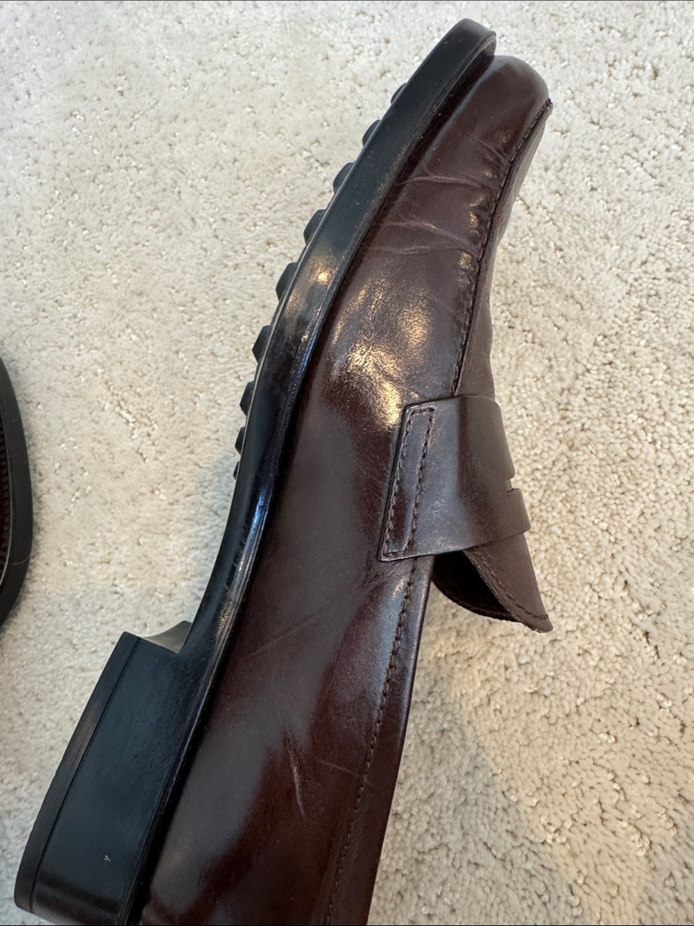Classic Penny Loafers in Dark Brown size 7 men’s / women’s 9.5 - Picture 8 of 10